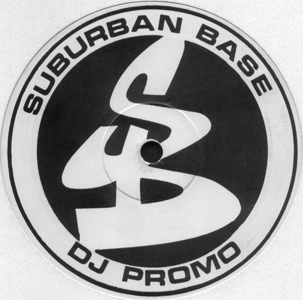 Image of Back Cover of 12" - /G+ - DJ KROME & MR TIME, The Slammer (Remixes) (Suburban Base Records; SUBBASE 26R, UK 1993, Promo, Plain Sleeve), Light marks only, minor warp plays well., - 1826371E