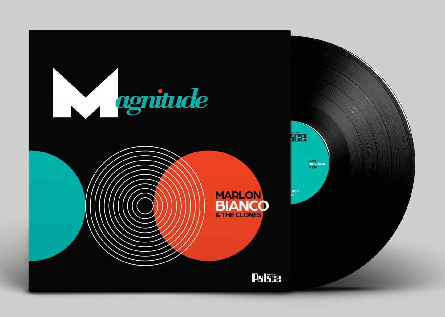 Image of Front Cover of LP - NEW/NEW - MARLON BIANCO, Magnitude (Palace Records; , UK 2026), , - 9399884C