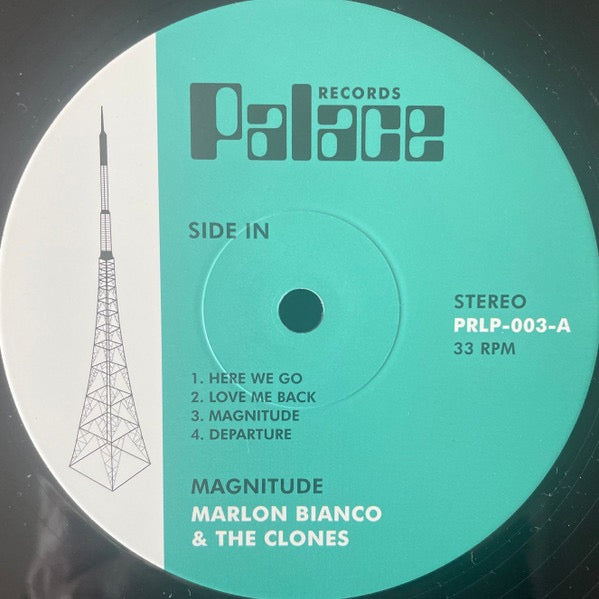 Image of Label Cover of LP - NEW/NEW - MARLON BIANCO, Magnitude (Palace Records; PRLP-003, UK 2026, https://www.discogs.com/release/37894029-Marlon-Bianco-The-Clones-Magnitude), , - 3116343C