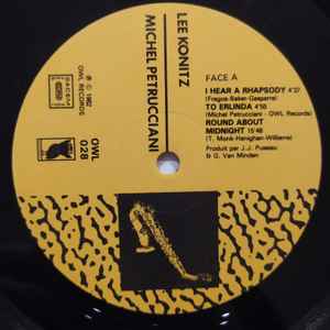 Image of Label Cover of LP - VG/VG+ - LEE KONITZ, MICHEL PETRUCCIANI, Toot Sweet (Owl Records; OWL 028, France 1982), Lightest hairlines. Light wear to sleeve with ringwear., - 1926058E
