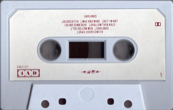 Image of Label Cover of Cassette - VG+/VG+ - COCTEAU TWINS, Garlands (4AD; CAD C 211, UK 1983), , - 1936044E