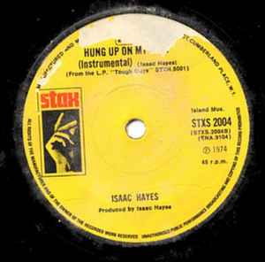 Image of Back Cover of 7" - /VG+ - ISAAC HAYES, Title Theme / Hung Up On My Baby (Instrumental) (Stax; STXS 2004, UK 1974), , - 1956058S