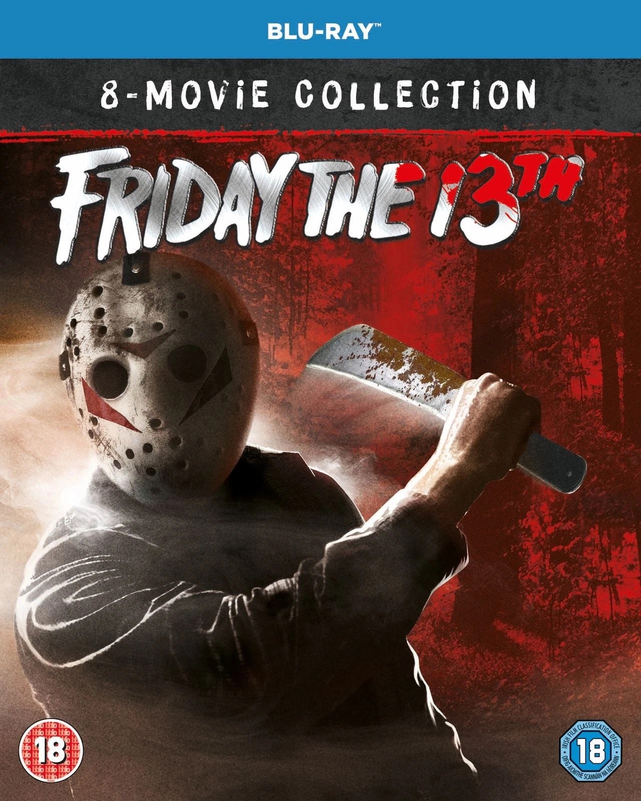 Image of Front Cover of 6xBlu-Ray - VG+/VG+ - SEAN S. CUNNIGHAM, Friday the 13th 8-Movie Collection (Paramount; 8320368, UK 2019), , - 1936086E