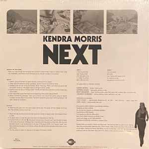 Image of Back Cover of LP - NEW/NEW - KENDRA MORRIS, Next (Karma Chief Records; KCR 12044, US 2025, Gatefold, Blue Swirl vinyl, with board game), , - 2016042C
