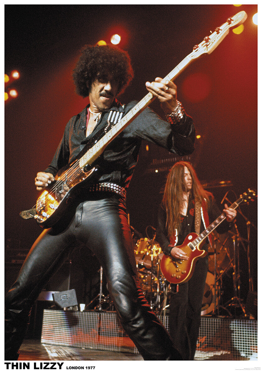 Image of Front Cover of Accessories - NEW/NEW - THIN LIZZY, Poster (84.1cm x 59.4cm; , Europe ), , - 1956218S
