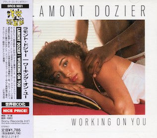 Image of Front Cover of CD - VG+/EX - LAMONT DOZIER, Working On You (Sony Records Int'l; SRCS 9851, Japan 2001 Reissue, With Obi), Opened Instore, - 1956238S