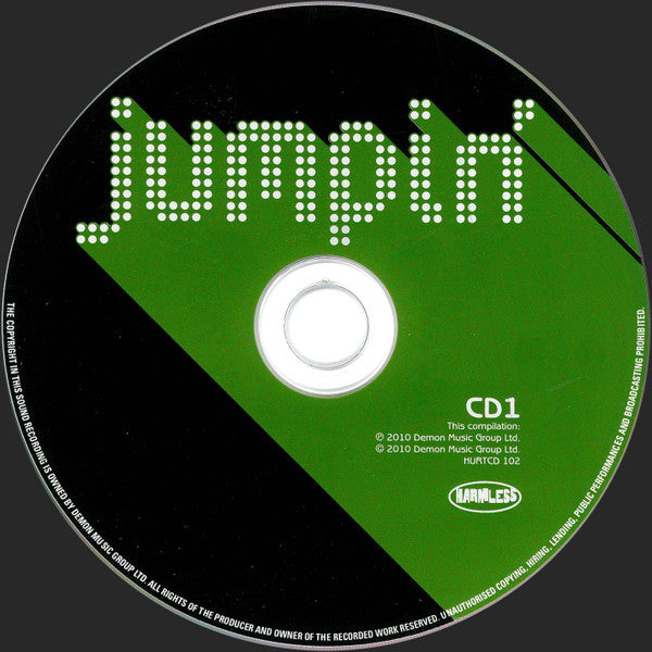 Image of Label Cover of 2xCD - EX/EX - VARIOUS, Jumpin' (Original Full Length Classics From The Disco Underground) (Harmless; HURTCD 102, UK 2010), SEALED, - 2056009S