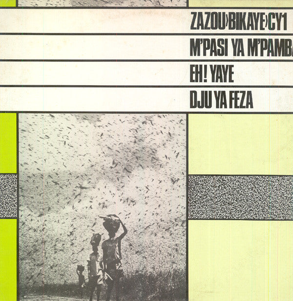 Image of Front Cover of 12" - VG/G+ - ZAZOU BIKAYE CY1*, M'Pasi Ya M'Pamba (Illuminated Records ; ILL 4712, UK 1984), groove wear and few scuffs/hairlines. few marks to sleeve, - 2046028S