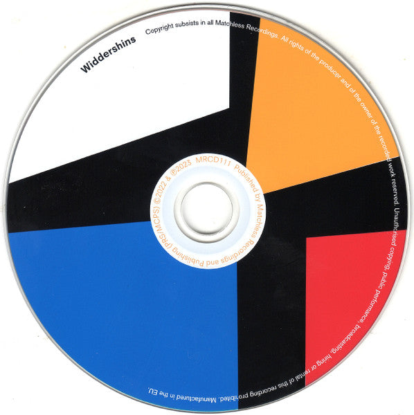 Image of Label Cover of CD - VG+/VG+ - MARK BROWNE (3), JAMIE COLEMAN, IRIS EDERER, GERRY GOLD, CHRIS HILL (33), DANIEL KORDIK, ROSS LAMBERT, ED LUCAS*, JAMES MALONE*, KEISUKE MATSUI, TOM MILLS (6), JAMES O'SULLIVAN, EMMANUELLE WAECKERL , TOM WHEATLEY, MIREI YAZAWA, Widdershins (Matchless Recordings; MRCD111, UK 2023, Gatefold, Booklet), , - 2036020E