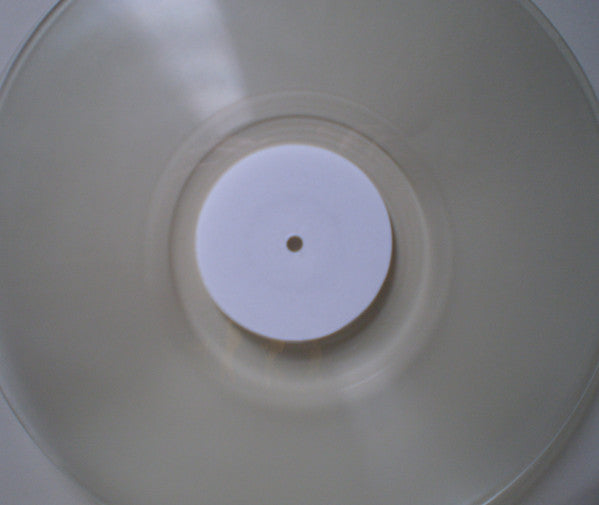 Image of Label Cover of LP - VG+/VG+ - DECIMUS, Navratri / Lakshimi (MIE Music ; MIEL 03, UK 2013, 2 Individual Card Inserts Inside Plastic Sleeve, Limited Edition of 50, Clear Vinyl, Lathe Cut, No Neck Blues Band Member), Limited Edition No 27/50, Plastic Sleeve Split, - 1926432E