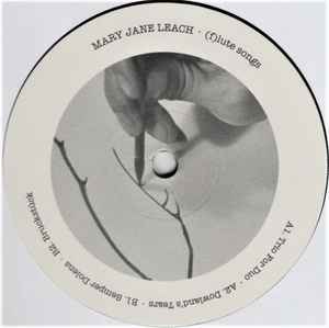 Image of Label Cover of LP - VG+/VG+ - MARY JANE LEACH, (F)lute Songs (Modern Love; LOVE109, UK 2018), , - 2046057S