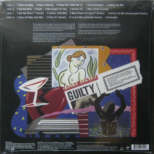 Image of Back Cover of 2xLP - VG/VG - UB40, Labour Of Love (Virgin EMI Records; UB40LOL1, Europe 2015 Reissue, 2 Inners, 180 Gram Vinyl), , - 2016185C