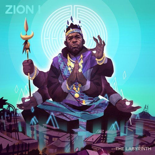Image of Front Cover of LP - VG/VG+ - ZION I, The Labyrinth (Jah Works; B01MXQULCM, USA, Canada & Europe 2016), , - 2046077S