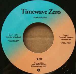 Image of Back Cover of 7" - /VG+ - BADBADNOTGOOD, Here & Now / Timewave Zero (Innovative Leisure Records; IL 1157, US 2016), , - 2026120E