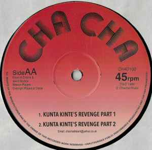 Image of Back Cover of 12" - /VG+ - OVERNIGHT PLAYERS, Shaka Part One / Kunta Kinte's Revenge (cha cha; CHAD100, UK 2022), Light pressing dents only., - 2046233S