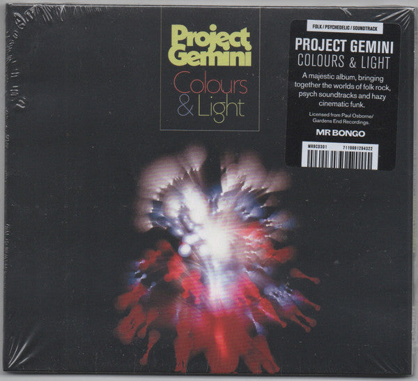 Image of Front Cover of CD - VG+/VG+ - PROJECT GEMINI, Colours And Light (Mr Bongo; MRBCD301, UK 2024, Gatefold), , - 2036191E