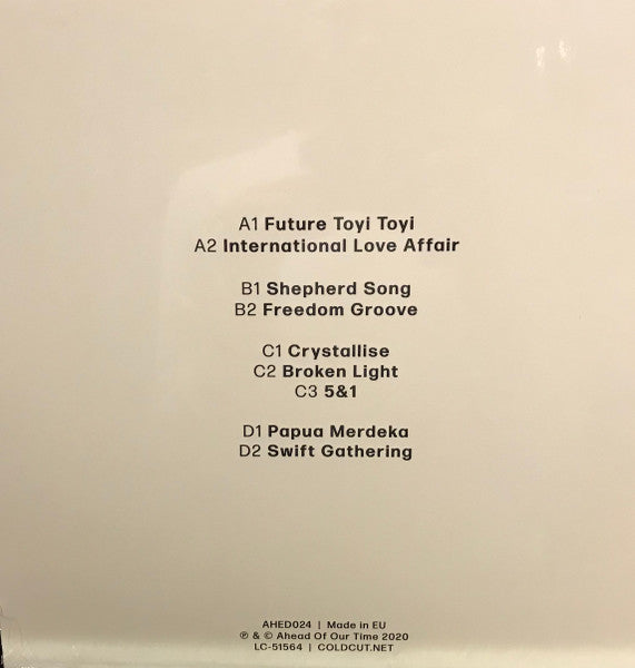Image of Back Cover of 2xLP - VG+/VG+ - KELEKETLA!, Keleketla! (Ahead Of Our Time; AHED024, Europe 2020, Gatefold, 2 Inners), No hype sticker, light storage marks only. , - 2116161C