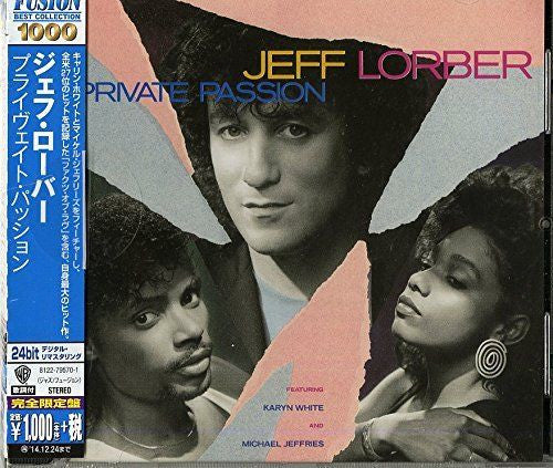 Image of Front Cover of CD - VG+/VG+ - JEFF LORBER FEATURING KARYN WHITE AND MICHAEL JEFFRIES, Private Passion (Warner Bros. Records; 8122-79570-1, Europe 2014, Jewel Case, Obi Strip), , - 2116227C
