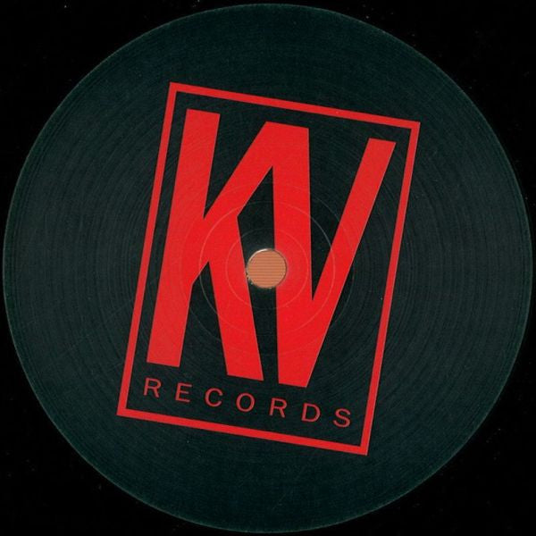 Image of Back Cover of 12" - /VG+ - KOOL VIBE, Groovin' EP (KV Records; KVR01, France 2013, Plain Sleeve), , - 2126132E