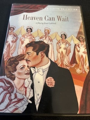 Image of Front Cover of DVD - VG+/VG+ - ERNST LUBITSCH, Heaven Can Wait (The Criterion Collection; 291, Europe , Booklet, Region 1 US), , - 2136212E