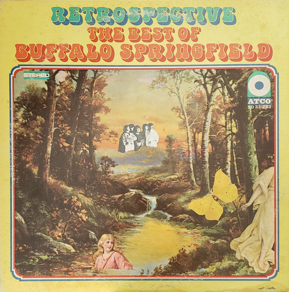 Image of Front Cover of LP - VG/VG - BUFFALO SPRINGFIELD, Retrospective - The Best Of Buffalo Springfield (ATCO Records; SD 33-283, US Reissue, Company inner, Presswell Pressing), , - 2126359E