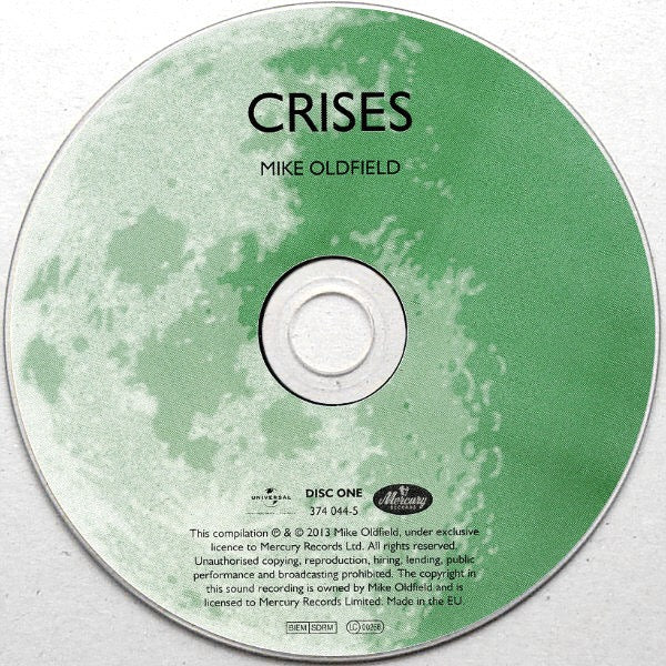 Image of Label Cover of 2xCD - EX/M - MIKE OLDFIELD, Crises (Mercury; 374 044-7, Europe 2013 Reissue, Double Digipak, Booklet, Deluxe Edition), Still SEALED In Stickered Shrinkwrap, - 2216232C