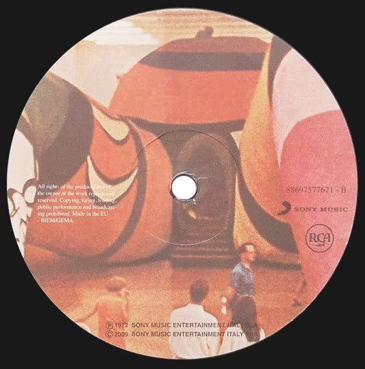 Image of Label Cover of LP - EX/VG - FRANCO BATTIATO, Fetus (Sony Music ; 88697577671, Italy 2009 Reissue, Gatefold), Import Sticker On Rear Sleeve, - 2226231E