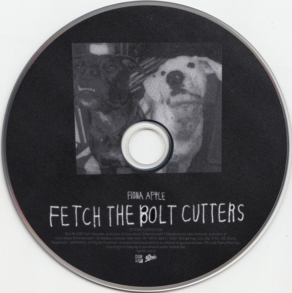 Image of Label Cover of CD - VG+/VG+ - FIONA APPLE, Fetch The Bolt Cutters (Clean Slate; 19439774432, US 2020), , - 2236116E