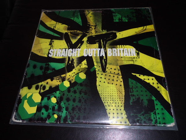 Image of Front Cover of 2xLP - VG/G+ - YT, Straight Outta Britain (Sativa Records; MC5109LP, UK 2006, Insert), Sleeve has wear and creasing at edges, spine and corners, - 2216489C