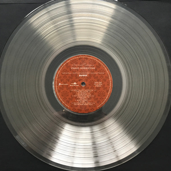 Image of Label Cover of LP - VG+/VG+ - ENNIO MORRICONE, Bugsy (Original Motion Picture Soundtrack) (Music On Vinyl; MOVATM132, Europe 2017), , - 2226388E