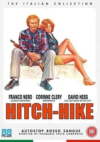 Image of Front Cover of DVD - VG+/VG+ - PASQUALE FESTA CAMPANILE, FRANCO NERO, Hitch-Hike (Autostop Rosso Sangue) (88 Films; 88FD148, Europe 2015), , - 2336021E