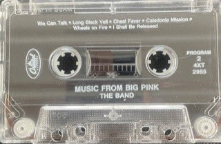 Image of Label Cover of Cassette - VG+/VG - THE BAND, Music From Big Pink (Capitol Records; 4XT 502955, US , J - Card), , - 2336080E