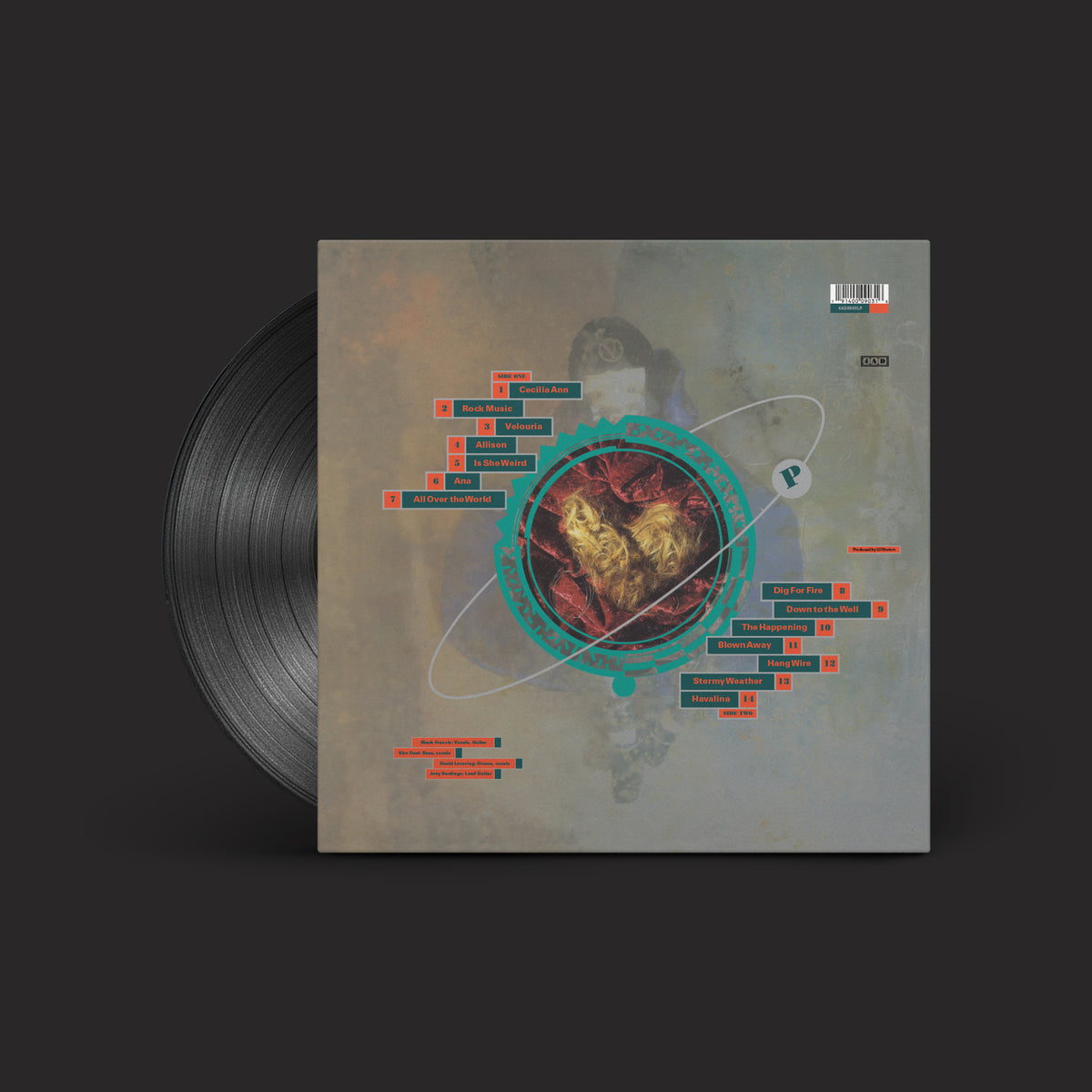 Image of Back Cover of LP - NEW/NEW - PIXIES, Bossanova (4AD; 4AD0903LP, UK 2026 Reissue, Standard Black Vinyl), , - 9403795C