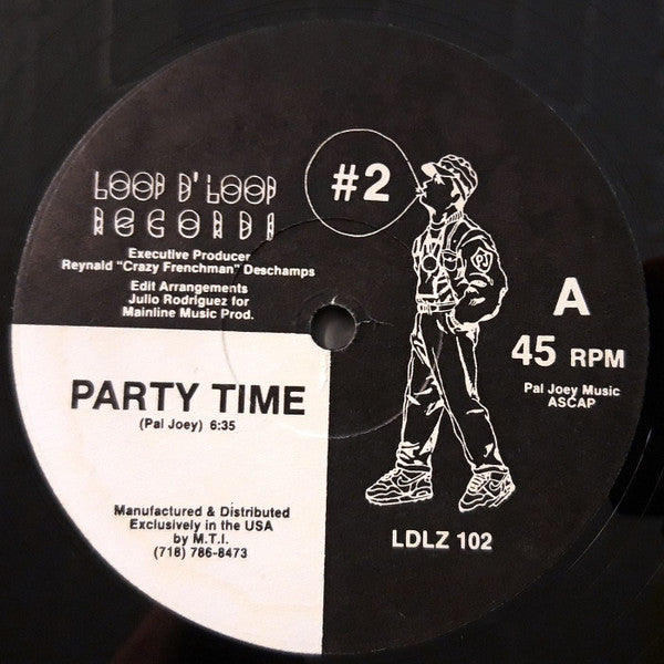 Image of Front Cover of 12" - /VG - PAL JOEY, #2 (Loop D' Loop ; LDLZ 102, US 1990), Light Marks only., - 2346192S