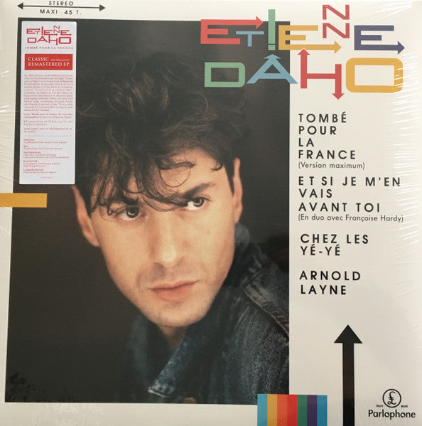 Image of Front Cover of 12" EP - VG+/VG+ - ETIENNE DAHO, Tomb Pour La France (Parlophone; 959 661 3, Europe 2016 Reissue, Picture Sleeve), , - 2316287C