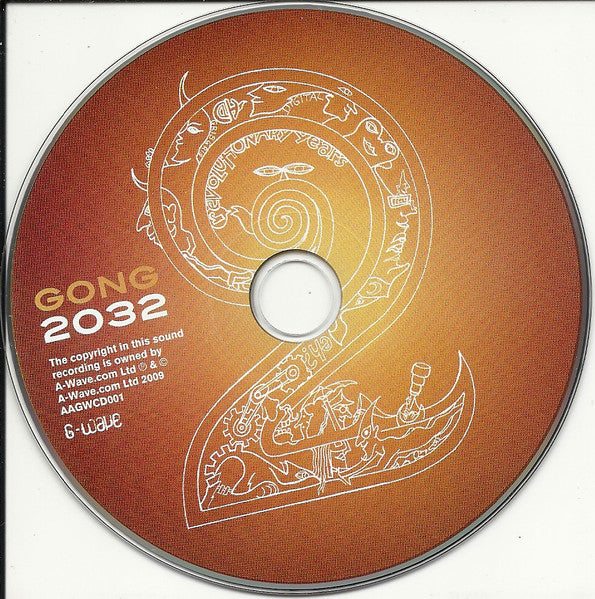 Image of Label Cover of CD - VG+/VG+ - GONG, 2032 (G-Wave; AAGWCD001, UK 2009, Digipak), , - 2316435C