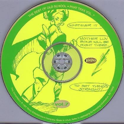 Image of Label Cover of CD - VG+/VG+ - VARIOUS, Phat Trax - The Best Of Old School Vol. 7 (Rhino Records; R2 72588, US 1997, Jewel Case), , - 2316510C