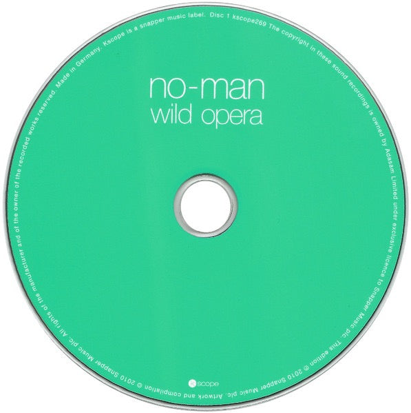 Image of Label Cover of 2xCD - VG+/VG - NO-MAN, Wild Opera (Kscope; kscope269, UK , Double CD Case), , - 2416004C