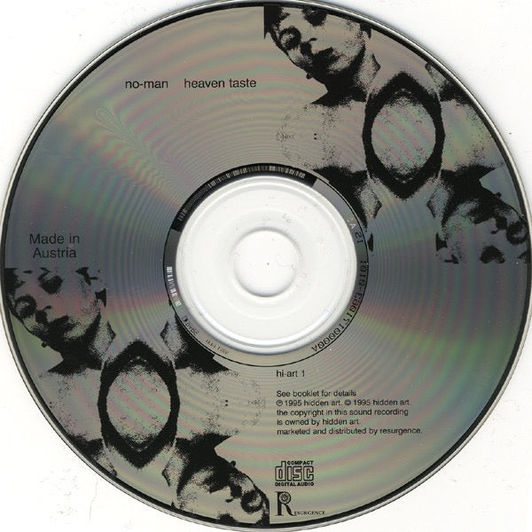 Image of Label Cover of CD - VG+/VG+ - NO-MAN, Heaven Taste (Hidden Art; hi-art 1, UK 1995, Jewel Case), , - 2416005C
