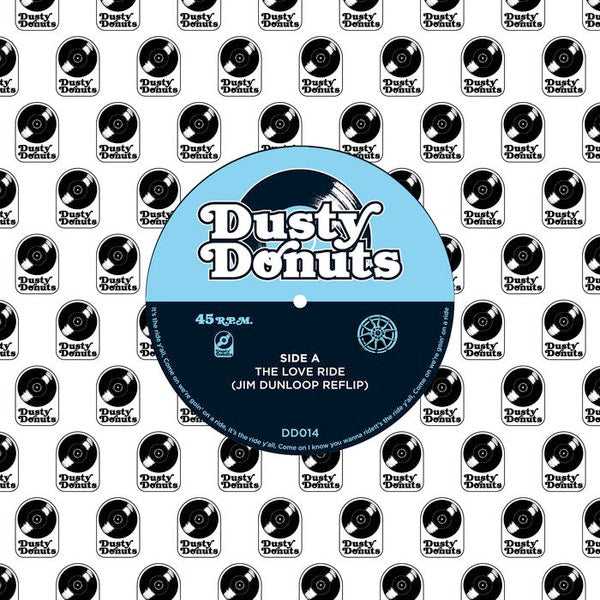 Image of Front Cover of 7" - /VG - VARIOUS, The Love Ride / Diamond Girl (Dusty Donuts; DD014, UK 2018, Plain Sleeve, Unofficial), Light marks only., - 2416269C