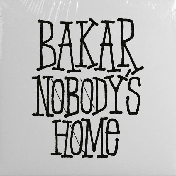 Image of Front Cover of LP - EX/EX - BAKAR, Nobody's Home (Black Butter Records; 19439953481, UK 2022), , - 2446128S