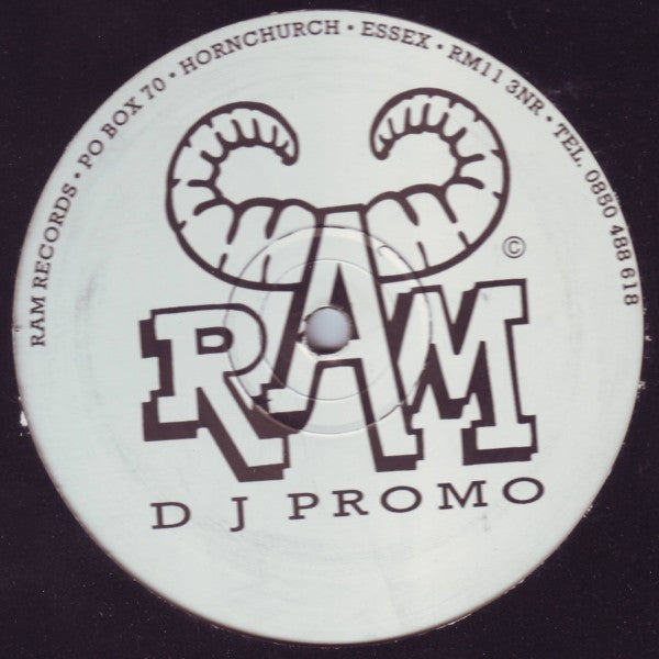 Image of Back Cover of 12" - /VG - ANDY C, Slip 'N Slide (RAM Records; RAMM 006, UK 1993), , - 2446161S