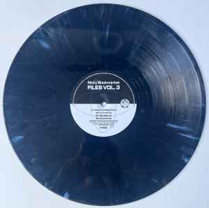 Image of Front Cover of 12" - VG+/VG+ - NICKY BLACKMARKET, Nicky Blackmarket Files Vol.3 (Kniteforce Records; KF293, UK 2025, Company Sleeve, Marbled Vinyl), , - 2446202S