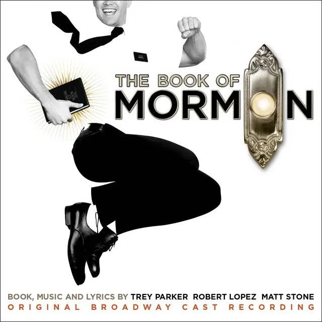 Image of Front Cover of 2xLP - NEW/NEW - TREY PARKER, ROBERT LOPEZ & MATT STONE, The Book Of Mormon OBCR (Ghostlight Records; 0791558462227, Europe 2026 Reissue, Gatefold, Booklet, 2LP - 140g Black vinyl), , Original Broadway Cast recording of the wildly irreverent smash musical. - 2636030E