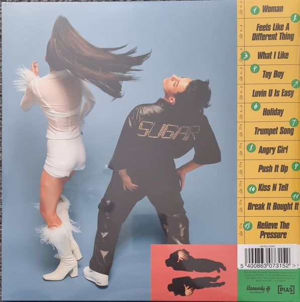 Image of Back Cover of LP - EX/VG+ - CONFIDENCE MAN, Tilt (Heavenly; HVNLP200G, Europe 2022, Gatefold, Inner, Poster, Green Vinyl), Still In Opened Shrinkwrap With Hype Sticker, - 2516016C
