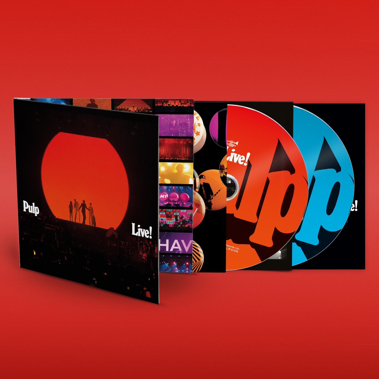 Image of Back Cover of CD - NEW/NEW - PULP, Live! (Rough Trade; RT0626CD, Europe 2026), , “Live!” Is out on Rough Trade Records on 28 August / “What Do You Do For an Encore?” to premiere worldwide on MUBI later this autumn. Film and album document band’s 2025 show at The O2 London as they returned with No.1 album “More”. - 9404921C