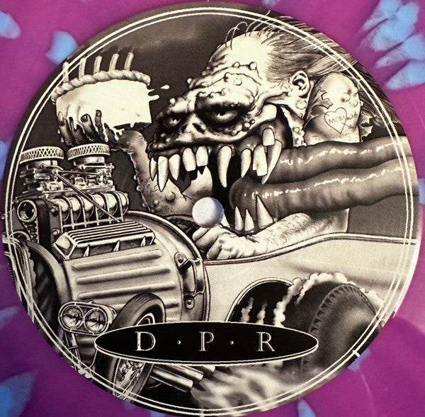 Image of Label Cover of LP - EX/EX - THE BIRTHDAY PARTY, Junkyard (Drastic Plastic Records ; DPRLP134, US 2022 Reissue, Inner, Purple & Blue Splatter Vinyl), Still In Stickered Shrinkwrap, - 2526220E