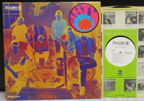 Image of Front Cover of LP - VG/VG+ - DIRTY BLUES BAND, Dirty Blues Band (Bluesway ; BL- 6010, US 1968, Promo, Mono), Very Strong VG+, Ring Wear, No Company Inner, - 2526206E