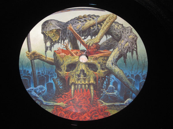 Image of Label Cover of LP - VG+/VG+ - AUTOPSY, Skull Grinder (Peaceville; VILELP559, Europe 2015, Inner), , - 2526137E