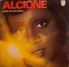 Image of Front Cover of LP - G+/VG - ALCIONE, Morte de Um Poeta (Philips; 6349.305, Portugal 1976), Sticker damage to sleeve., - 2516276C
